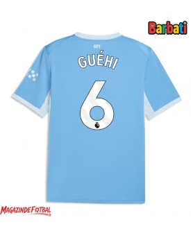 Manchester City Marc Guehi #6 Tricou Fotbal Replică 2026-27 Barbati Acasa Manchester City Marc Guehi #6 Tricou Fotbal Replică 2026-27 Barbati Acasa